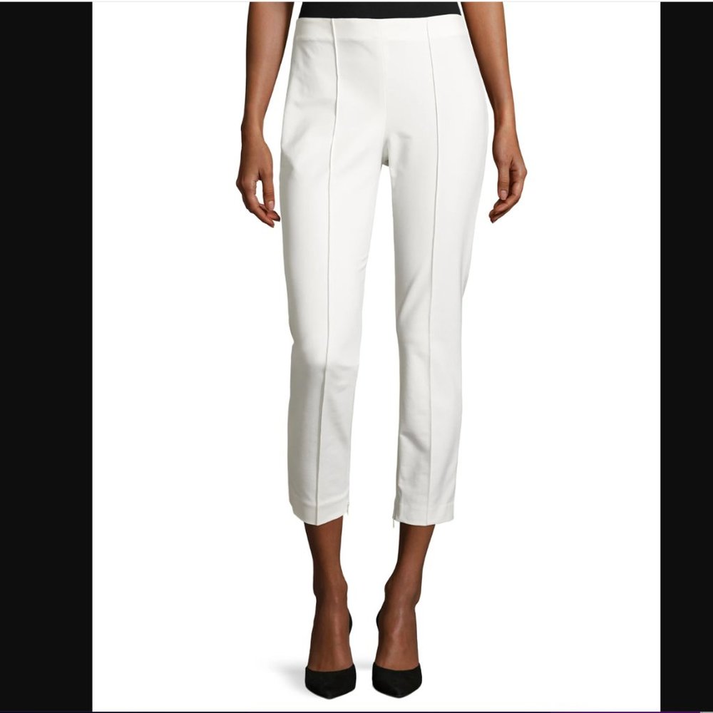 Theory Aletta Approach Cropped Zip Ankle Pants